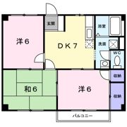 ジュミ加藤の間取り画像
