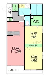 Raffine Liedの間取り画像