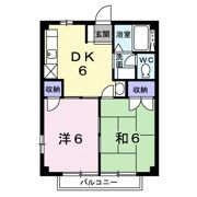 リバーサイドAOKIの間取り画像