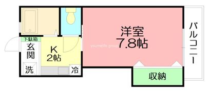 クレール・シェソワの間取り画像