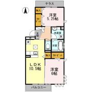 ベルグレイス湘南 Bの間取り画像