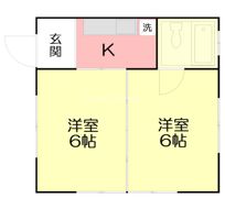相湘第10河内ハイツの間取り画像