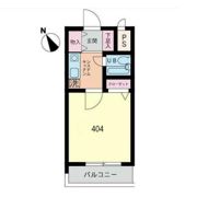 フジビューハイツ山下の間取り画像