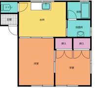 霞ハイツの間取り画像