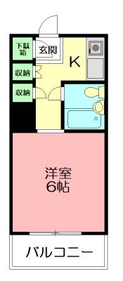 TOP桜ヶ丘第二の間取り画像