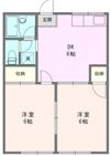 第一袖ヶ浜ハイツの間取り画像
