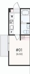 アザーレ・LUX藤沢本町の間取り画像