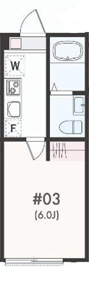 アザーレ・LUX藤沢本町の間取り画像