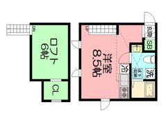 PRIMA Art伊勢原の間取り画像