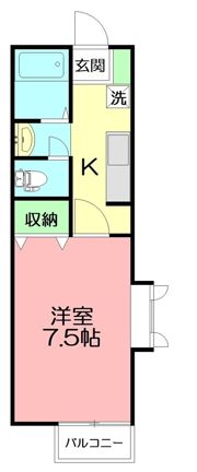 リバージュ鳶尾の間取り画像