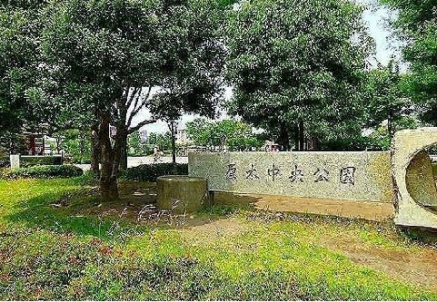 近くの厚木中央公園まで500m(徒歩7分)