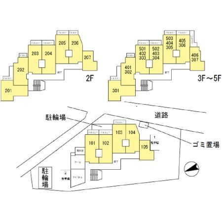 近くのミロード1まで972m(徒歩13分)