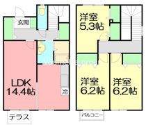 プランタンEの間取り画像