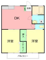 ライフ湘南の間取り画像