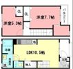 イーストビラの間取り画像