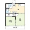 サンハイツAの間取り画像