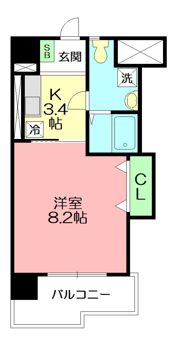 レザンヴェルジェの間取り画像