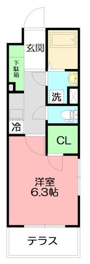 プロシード1045舘の間取り画像