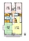 Bellevue参番館の間取り画像