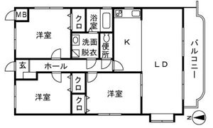 サザンコーストの間取り画像