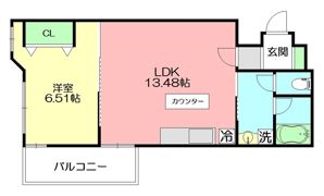 アンフィニティの間取り画像