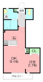 東海メゾンの間取り画像