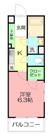 グランヒルズの間取り画像