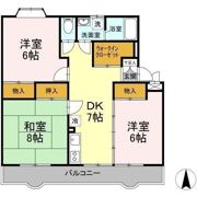 エスポワールいずみの間取り画像