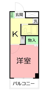 グレース・平塚の間取り画像