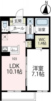 ツァプフェン鎌倉の間取り画像