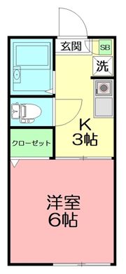 フレグランス東戸塚の間取り画像