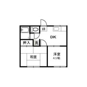 レピュートオオクラの間取り画像
