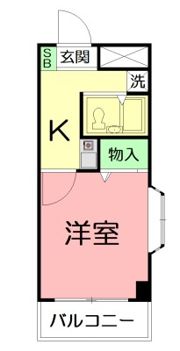 グレース・平塚の間取り画像