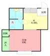 野本ハイツの間取り画像
