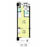 湘南辻堂駅前マンションの間取り画像