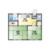 五十嵐アパートの間取り画像