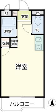 ロアールハイツの間取り画像