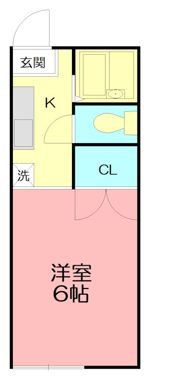 コーポラブリーCの間取り画像
