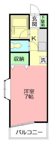 カーサ鵠沼の間取り画像