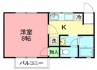 ドミトリー石橋の間取り画像