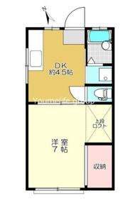 チェリーハイツAの間取り画像
