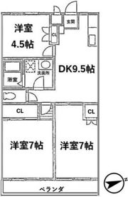 メゾンKSIの間取り画像