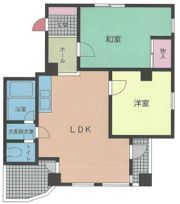柿の木ハウスの間取り画像