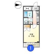 アメニティハイム・Mスクエアの間取り画像