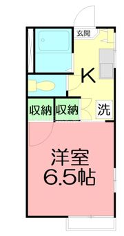 ハイムグレースの間取り画像