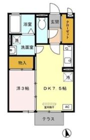 パルエクレールの間取り画像