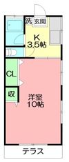 サンハウスの間取り画像