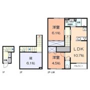 カクト・ユウAの間取り画像