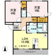 グランパルクセゾンの間取り画像