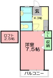 ヴィーヴル中原の間取り画像
